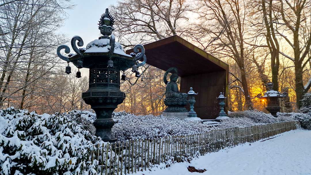 Il a neigé sur Mariemont