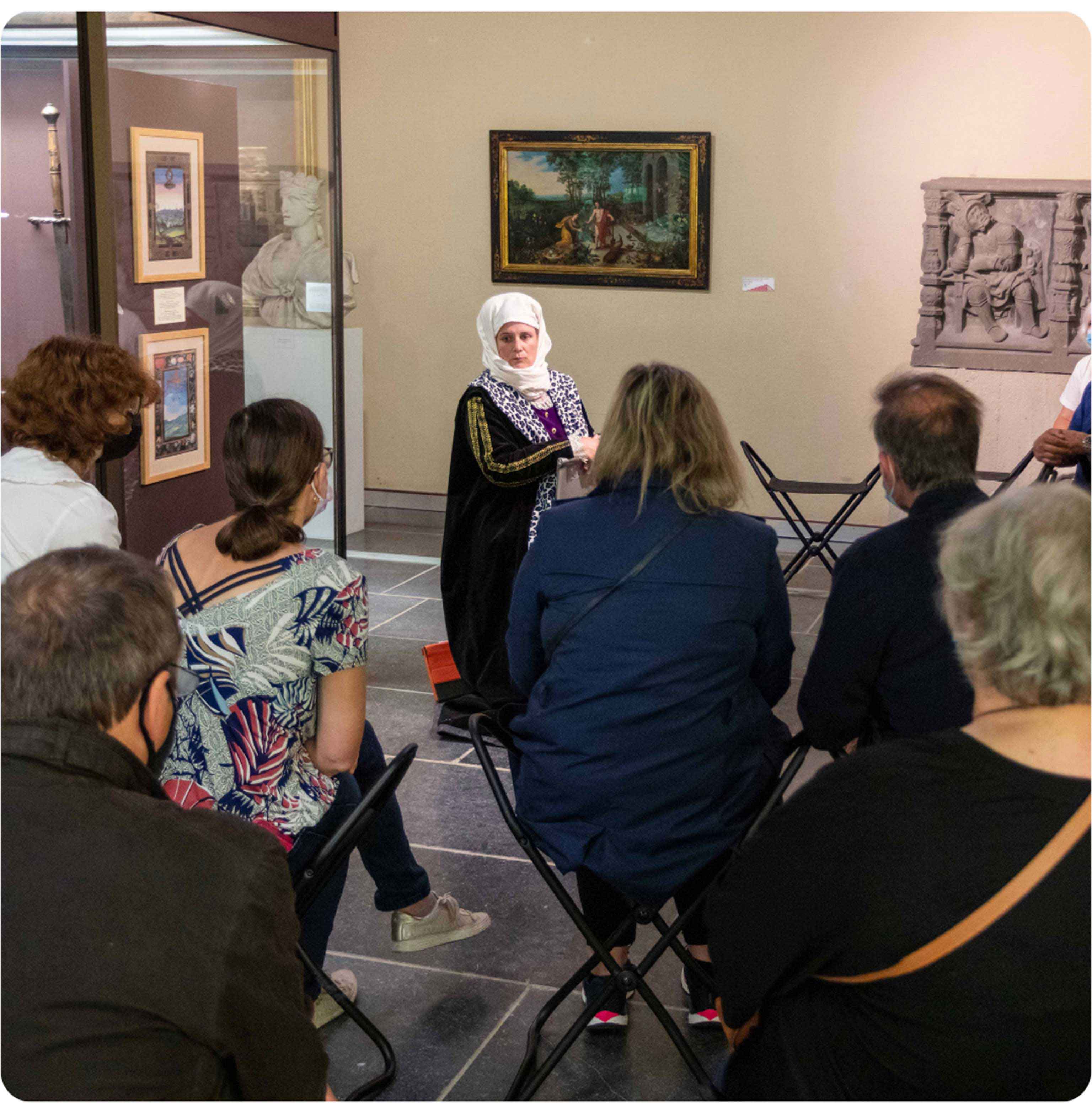 Visite guidée actée